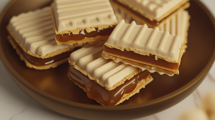 شیرینی کاراملی میکادو تبریز