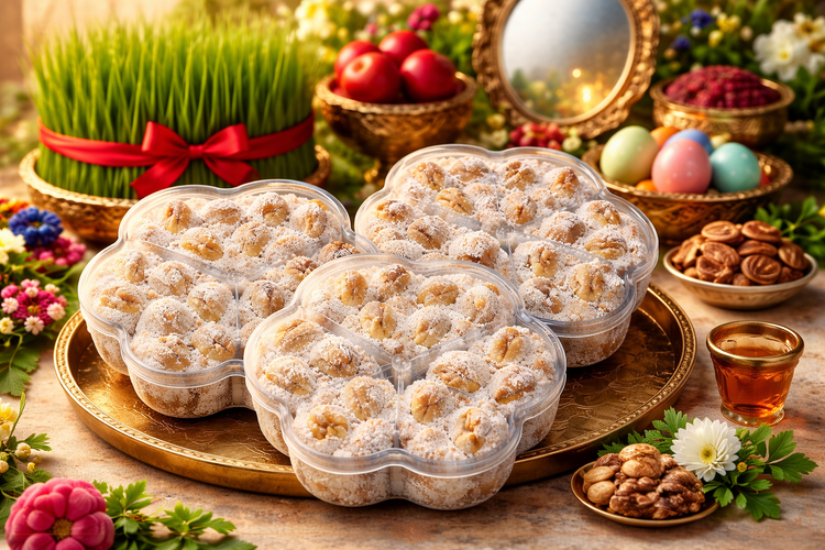 باسلوق مخصوص گردویی مجلسی مخصوص نوروز